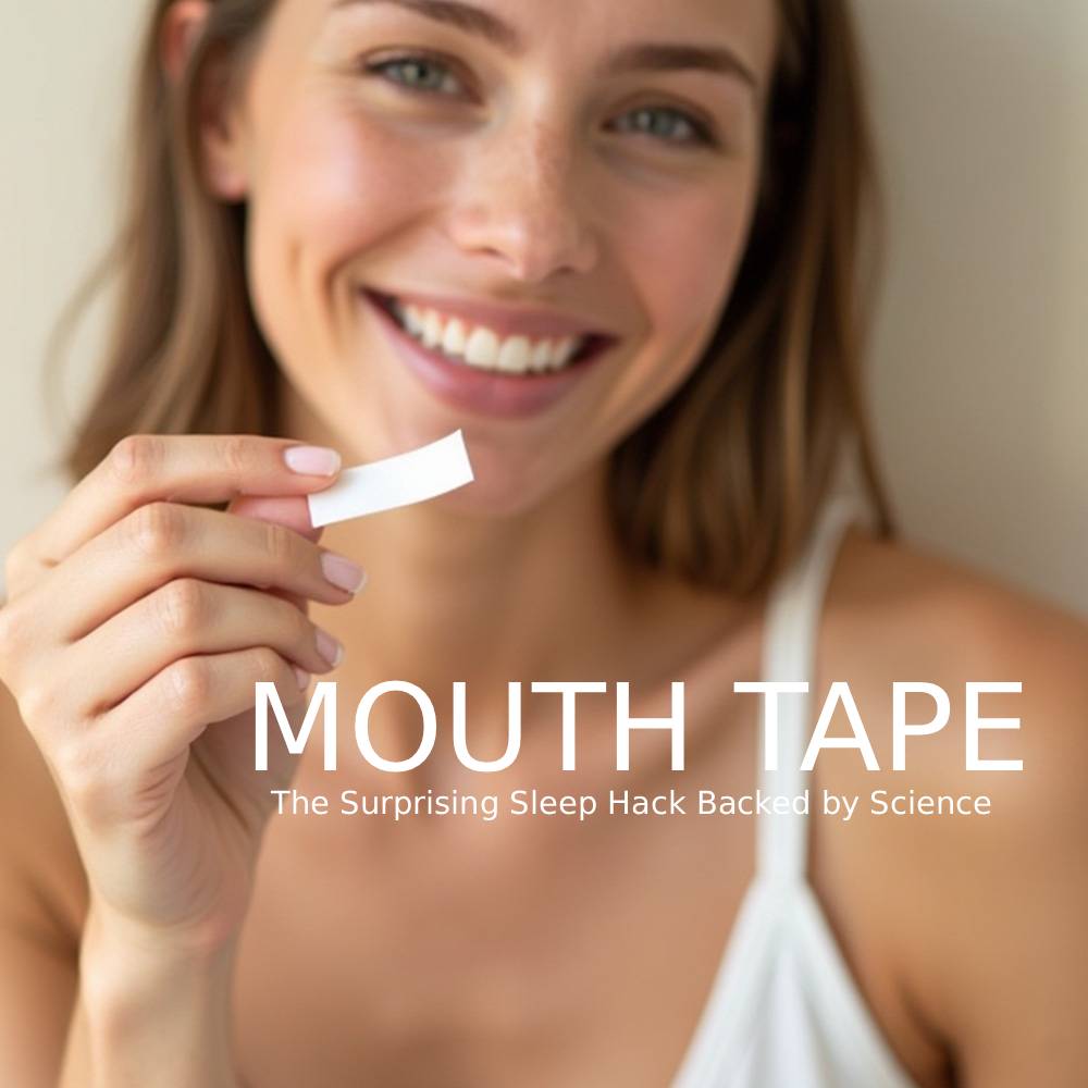 Mouth Tape: The Surprising Sleep Hack Backed by Science Banner