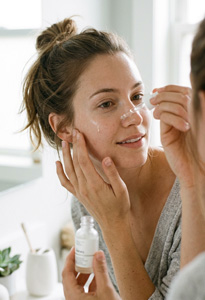 Face Serums & Treatments right banner