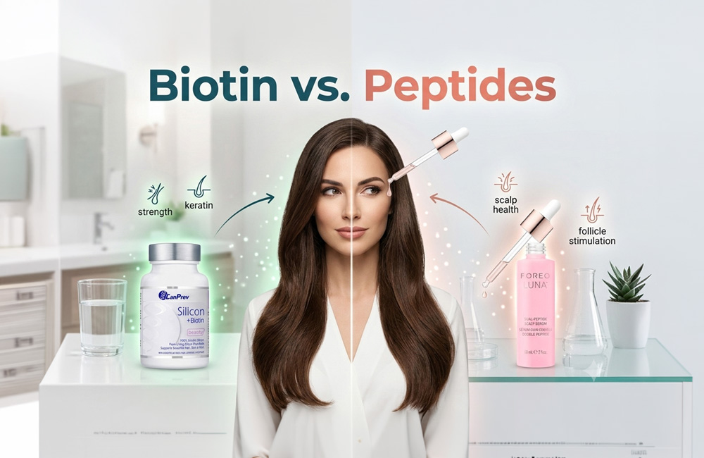 Biotin or Peptides for Thinning Hair? The Real Answer Banner