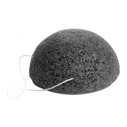 Cleansing Konjac Sponge on white background
