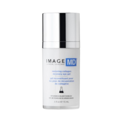 IMAGE MD Restoring Eye Recovery Gel on white background