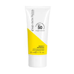 Protective Micro Exfoliating Cream on white background