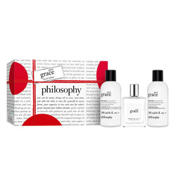 Pure Grace EDT Gift Set Trio on white background