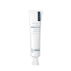 Retinol 0.22 Intensive Night Care on white background