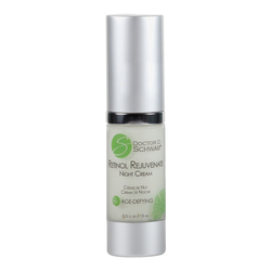 Retinol Rejuvenate Night Cream on white background