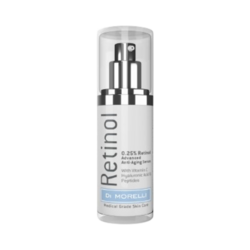Retinol Serum 0.25% on white background