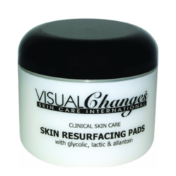 Skin Resurfacing Pads on white background