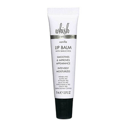 Vanilla Lip Balm on white background