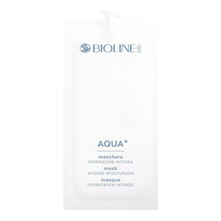 AQUA+ Mask Intense Moisturizer on white background