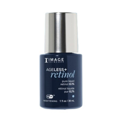 AGELESS+ Retinol Pure Liquid Retinol 0.1% on white background